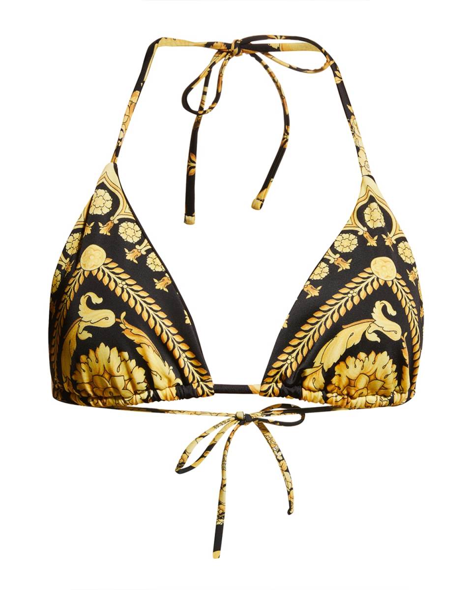 Barocco Triangle Bikini Top